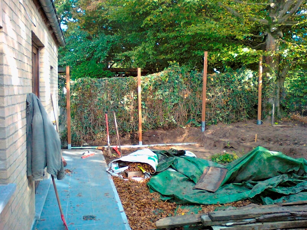 Aménagement jardin- Etude de projet- Hainaut-Lobbes-Thuin